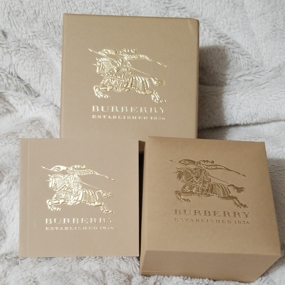 NWT AUTHENTIC BURBERRY WATCH BOX